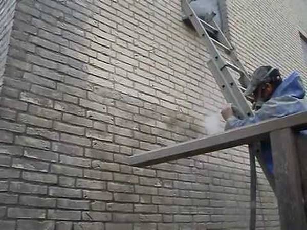 gevel schilderen met cement