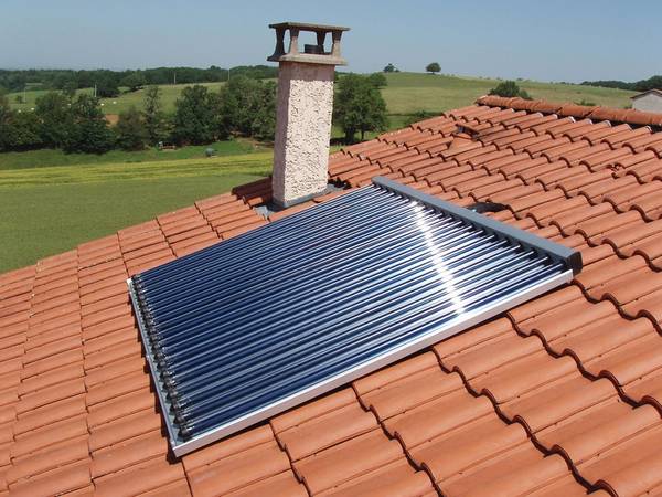 puissance panneau solaire thermique 1m2