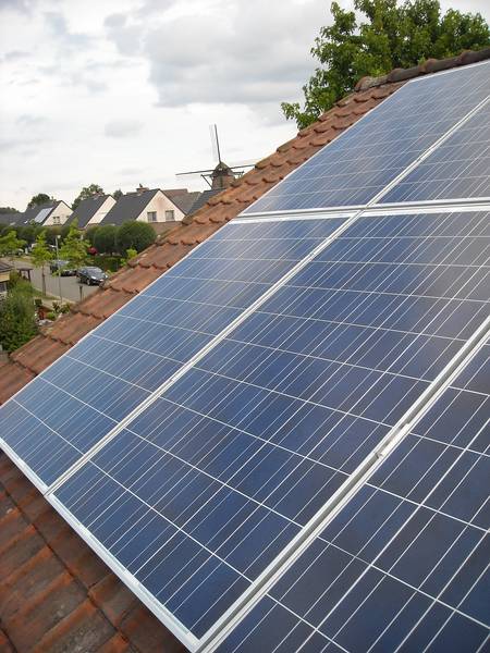 puissance délivrée par un panneau solaire