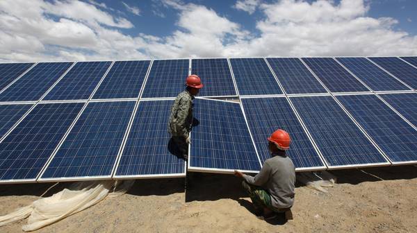 panneau solaire orienté nord